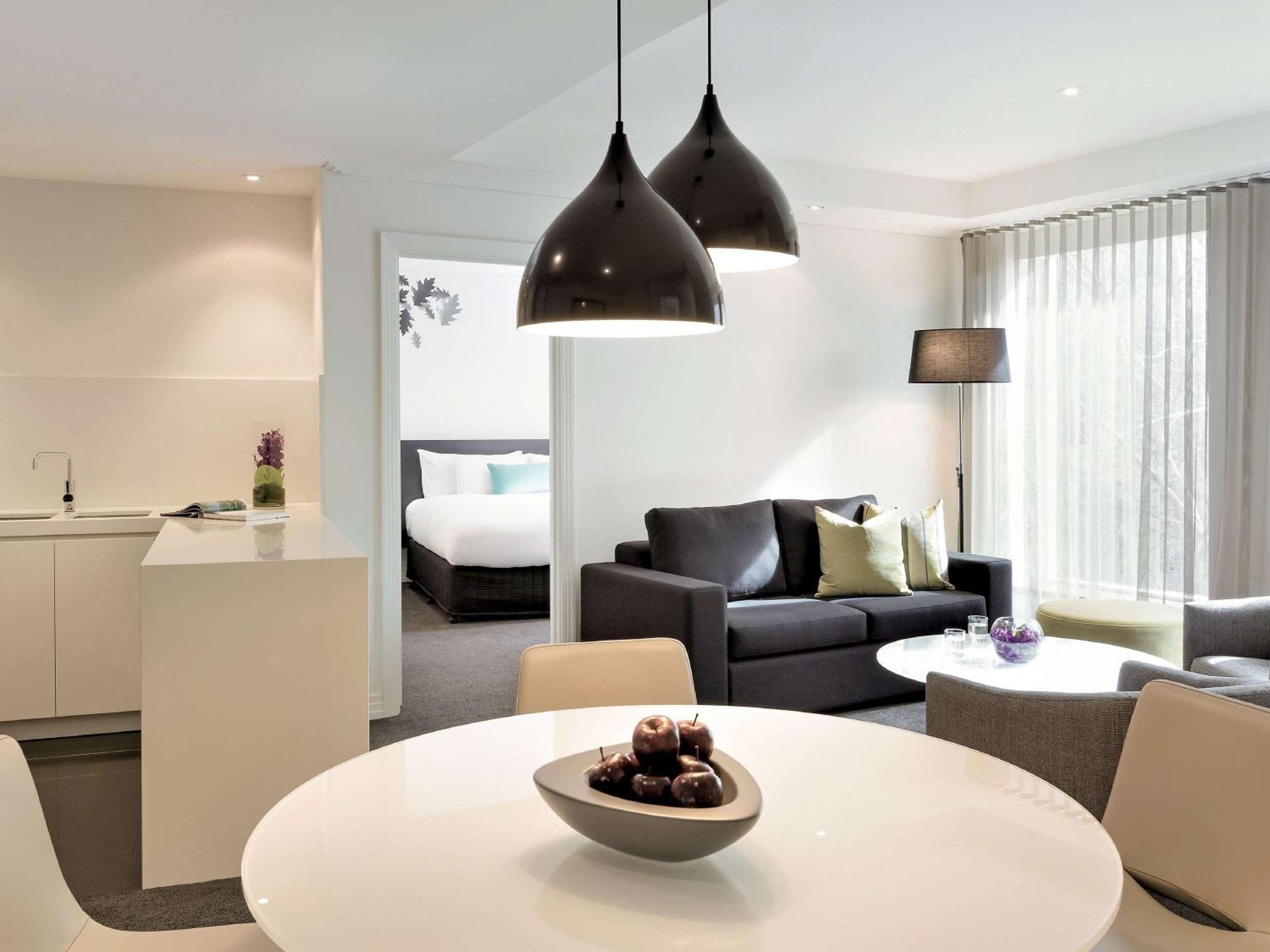 The Como Melbourne Kültér fotó A typical apartment at the hotel