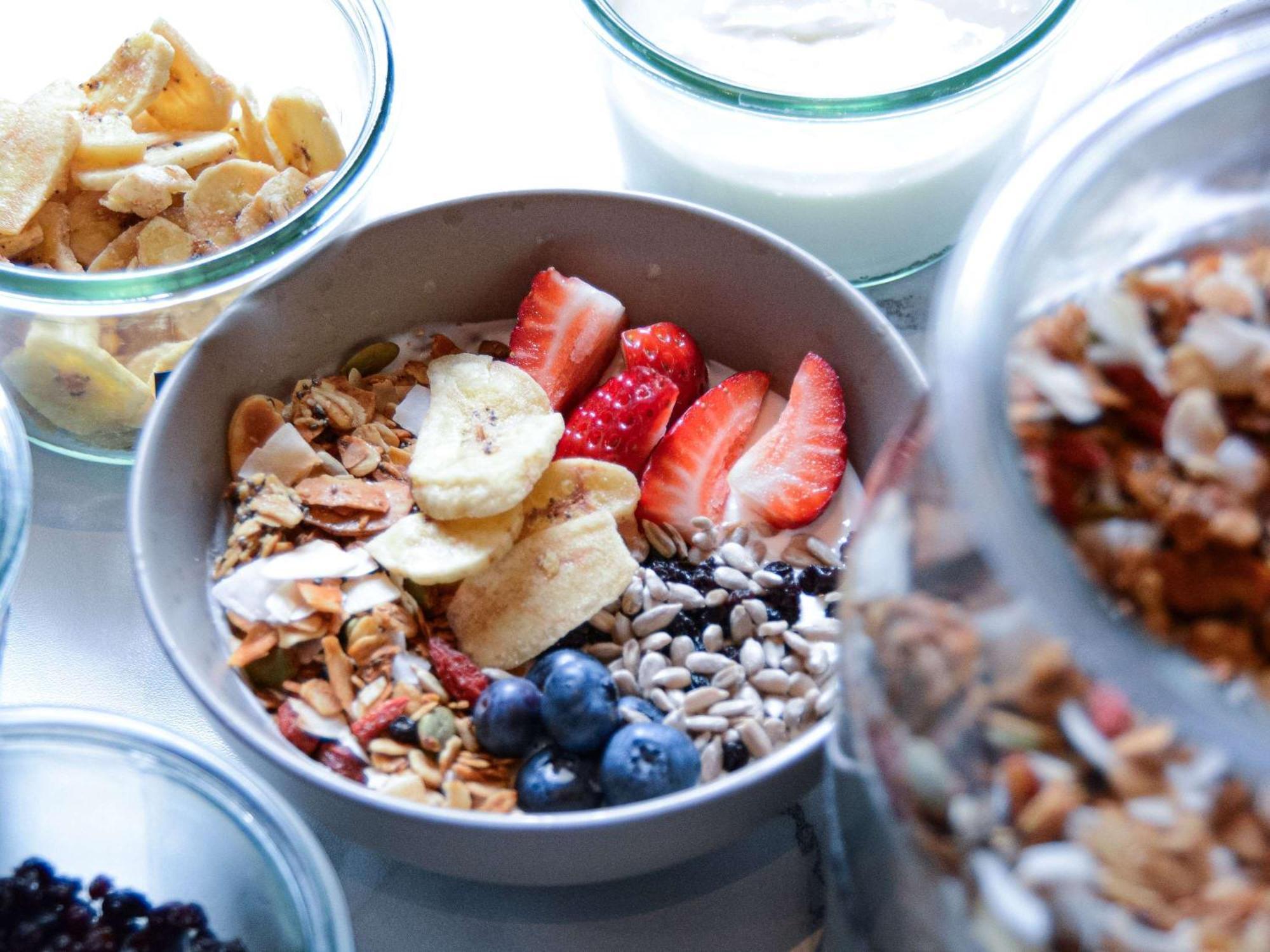 The Como Melbourne Kültér fotó Müsli with fruit